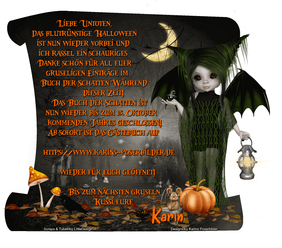 An den Beitrag angehängtes Bild: https://www.happy-halloween.karins-poserbilder.de/images/gb/hinweis_halloween_ende.png